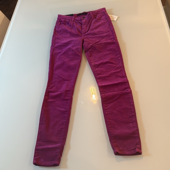 J Brand velvet pants - size 24 - Picture 4 of 14